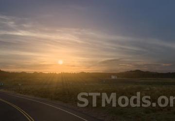 Weather 2.0 ATS addon version 2.9 for American Truck Simulator (v1.47.x, 1.48.x)