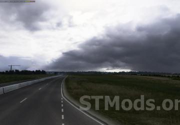 Weather 2.0 ATS addon version 3.3 for American Truck Simulator (v1.55.x)