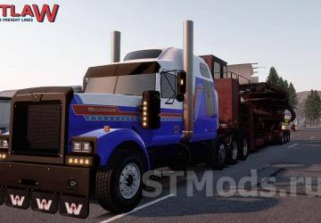 Western Star 4900 EX version 1.4 for American Truck Simulator (v1.54.x)