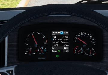 Westernstar 49X Improved Dashboard version 1.0 for American Truck Simulator (v1.43.x)