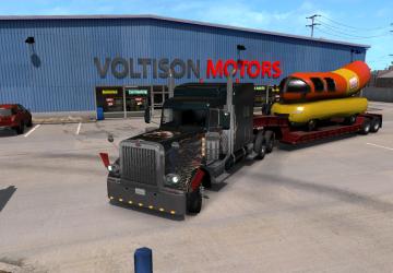 Wienermobile Cargo version 1.0 for American Truck Simulator (v1.35.x, 1.36.x)