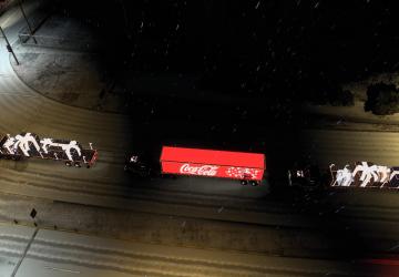 Winter Christmas Mod version 1.0 for American Truck Simulator (v1.43.x)