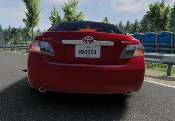 2007 Toyota Camry version 1.1 for BeamNG.drive (v0.27.x)