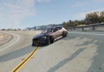 Advanced drift parts and RWD for Cherrier Vivace/Tograc v1.0 for BeamNG.drive