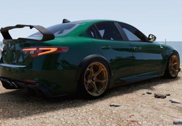 Alfa Romeo Giulia version 1.15 for BeamNG.drive (v0.35.x)
