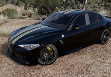 Alfa Romeo Giulia version 1.15 for BeamNG.drive (v0.35.x)