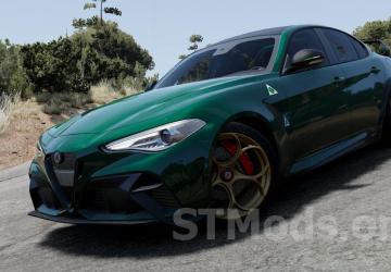 Alfa Romeo Giulia version 1.2 for BeamNG.drive (v0.35.x)