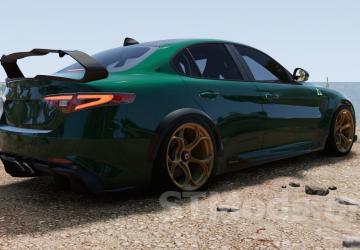 Alfa Romeo Giulia version 1.2 for BeamNG.drive (v0.35.x)