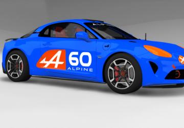 Alpine A110 version 1.0 for BeamNG.drive (v0.19)