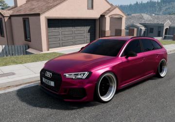 Audi A4 B9 version 2.0 for BeamNG.drive (v0.26)