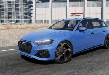 Audi A4/S4/RS4 Avant B9.5 2022 version 1.0 for BeamNG.drive (v0.29.x)