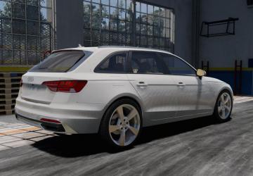 Audi A4/S4/RS4 Avant B9.5 2022 version 1.0 for BeamNG.drive (v0.29.x)