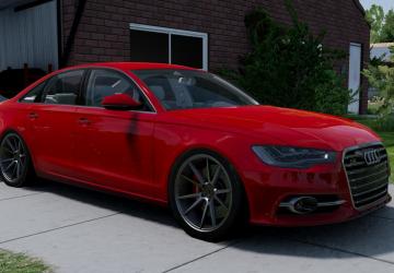 Audi A6 (C7) version 1.0 for BeamNG.drive (v0.29.x)