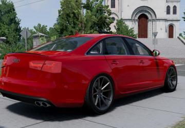 Audi A6 (C7) version 1.0 for BeamNG.drive (v0.29.x)