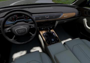 Audi A6 (C7) version 1.0 for BeamNG.drive (v0.29.x)