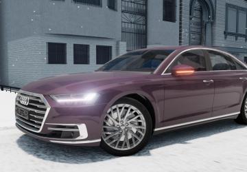 Audi A8 (2018) version 1.0 for BeamNG.drive (v0.30.x)