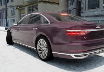 Audi A8 (2018) version 1.0 for BeamNG.drive (v0.30.x)