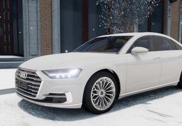 Audi A8 (2018) version 1.0 for BeamNG.drive (v0.30.x)