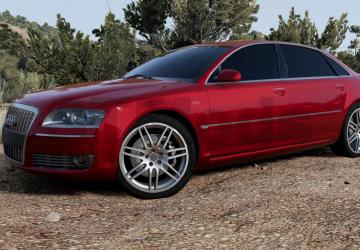 Audi A8/S8 (D3) version 1.0 for BeamNG.drive (v0.35.x)