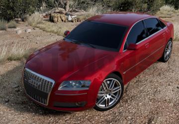 Audi A8/S8 (D3) version 1.0 for BeamNG.drive (v0.35.x)