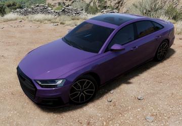 Audi A8/S8 (D5) version 1.0 for BeamNG.drive (v0.35.x)