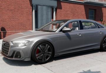 Audi A8L (D5) Facelift (2022) version 1.0 for BeamNG.drive (v0.31.x)