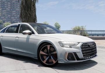 Audi A8L (D5) Facelift (2022) version 1.0 for BeamNG.drive (v0.31.x)
