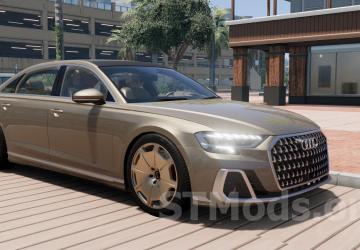 Audi A8L (D5) Facelift (2022) version 1.1 for BeamNG.drive (v0.31.x)