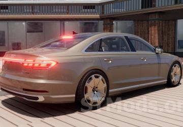 Audi A8L (D5) Facelift (2022) version 1.1 for BeamNG.drive (v0.31.x)