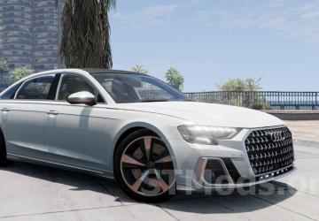 Audi A8L (D5) Facelift (2022) version 1.1 for BeamNG.drive (v0.31.x)