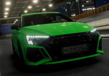 Audi RS3 (2022) version 2.0 for BeamNG.drive (v0.27.x)