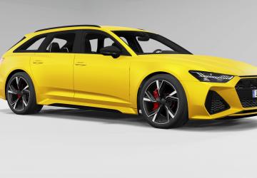 Audi RS6 C8 Avant 2020 version 1.1 for BeamNG.drive (v0.23)
