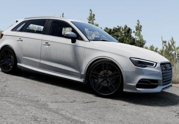 Audi S3/RS3 Sportback (2015-2018) version 1.0 for BeamNG.drive (v0.35.x)
