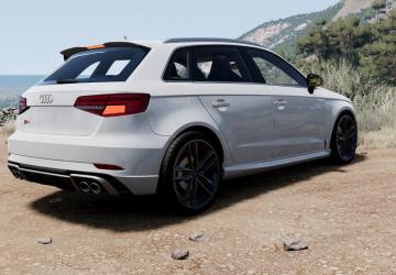 Audi S3/RS3 Sportback (2015-2018) version 1.0 for BeamNG.drive (v0.35.x)