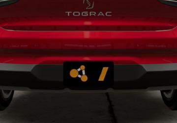 BeamNG License plates version 2.1 for BeamNG.drive