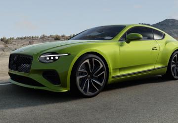 Bentley Continental GT version 1.0 for BeamNG.drive (v0.34.x)