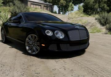 Bentley Continental GT version 1.0 for BeamNG.drive (v0.35.x)
