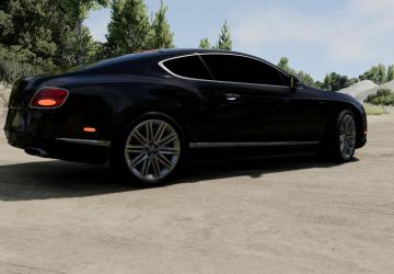 Bentley Continental GT version 1.0 for BeamNG.drive (v0.35.x)