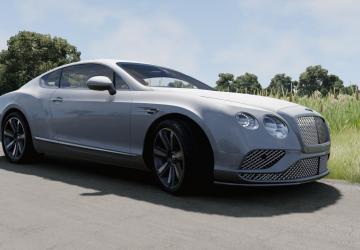 Bentley Continental GT version 1.0 for BeamNG.drive (v0.35.x)