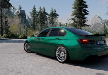 BMW 3-series G20 version 1.2 for BeamNG.drive (v0.29.x)