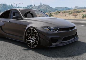 BMW 3 Series M3 F30 version 1.15 for BeamNG.drive (v0.30.x)