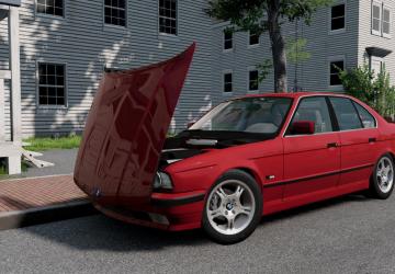 BMW E34 version 2.10 for BeamNG.drive (v0.29.x)