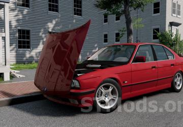 BMW E34 version 2.11 for BeamNG.drive (v0.31.x)