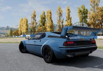 BMW M1 version 1.0 for BeamNG.drive (v0.29.x)