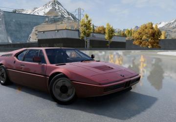 BMW M1 version 1.0 for BeamNG.drive (v0.29.x)