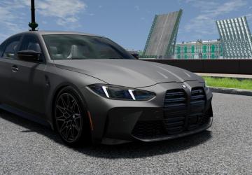 BMW M3 (G80) version 1.0 for BeamNG.drive (v0.36.x)