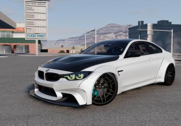 BMW M4 2020 version 1.1 for BeamNG.drive (v0.29.x)