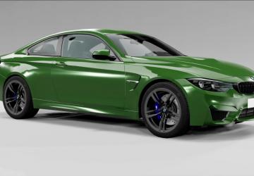BMW M4 F82 version 1 for BeamNG.drive (v0.26.x)