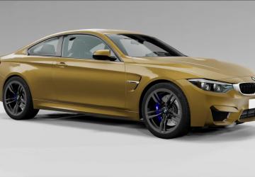 BMW M4 F82 version 1 for BeamNG.drive (v0.26.x)