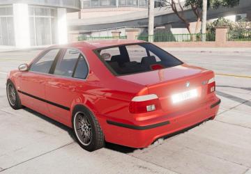 BMW M5 E39 version 1.0 for BeamNG.drive (v0.27.x)